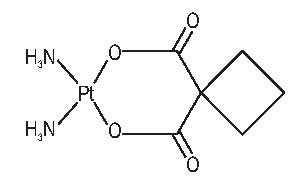 Carboplatin Structure