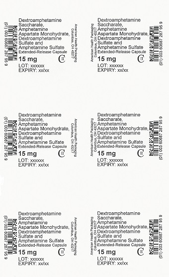 15 mg Amphet Salts Capsule Blister