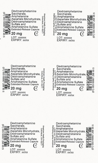 20 mg Amphet Salts Capsule Blister