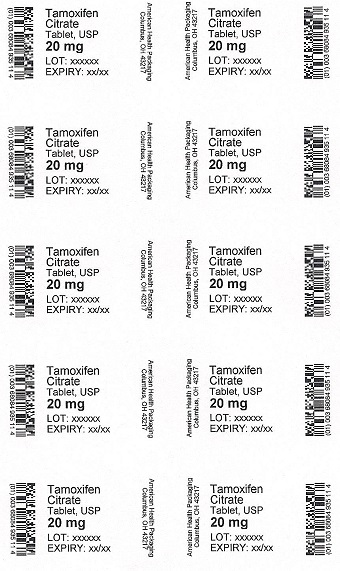 20 mg Tamoxifen Citrate Tablet Blister