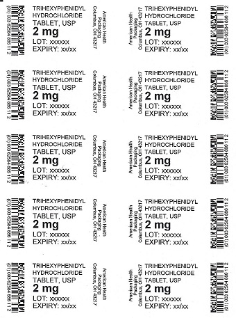 2 mg Trihexyphenidyl HCl Blister