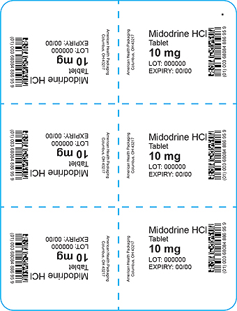 10 mg Midodrine Tablet Blister