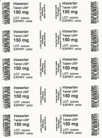 150 mg Irbesartan Tablet Blister
