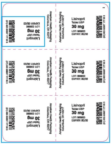 Card Print Lisinopril 30 mg