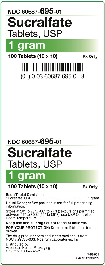 1 gram Sucralfate Tablets Carton