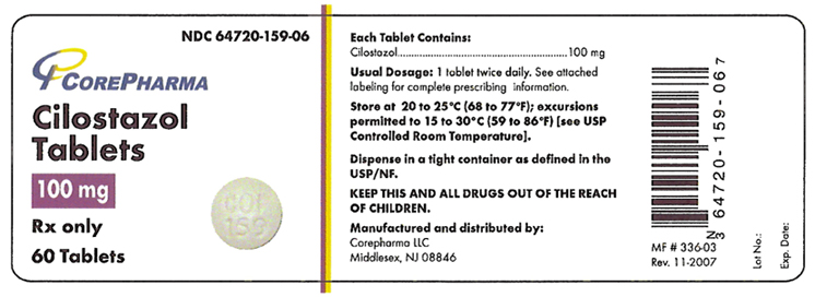 Container Label for 100mg, 60 Count