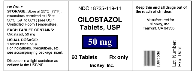 Cilsotazol 50 mg Tablet Bottle