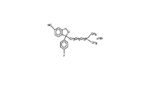 Picture of Citalopram Chemical Structure