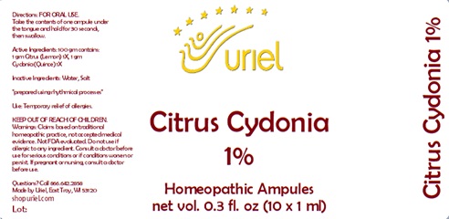Citrus Cydonia 1 Ampules