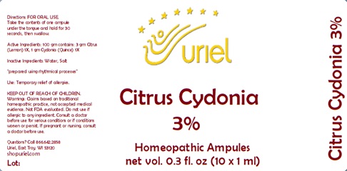 Citrus Cydonia 3 Ampules