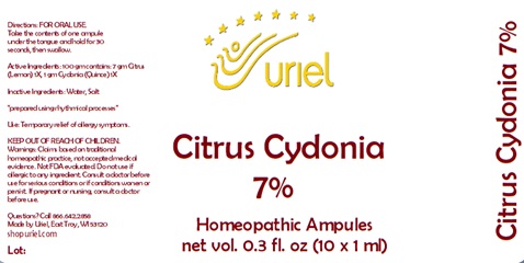 Citrus Cydonia 7 Ampules