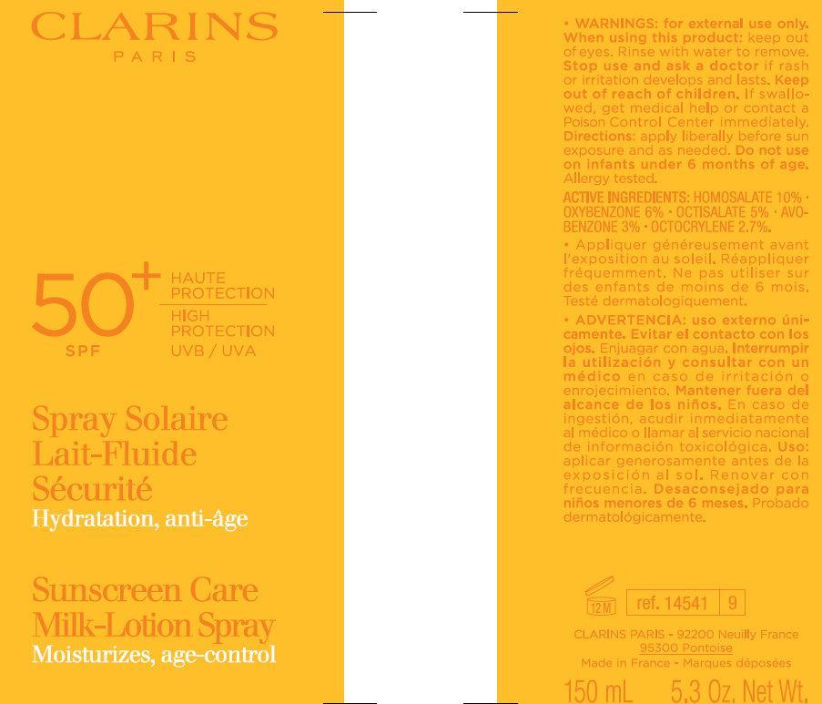Clarins 50-SPF High Protection Milk-Lotion Spray Inner