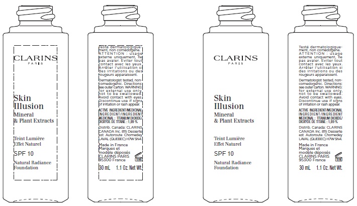 Clarins Paris Skin Illusion - 108 Inner Bottle