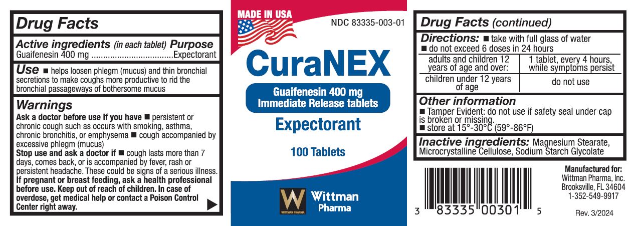 CuraNEX Label