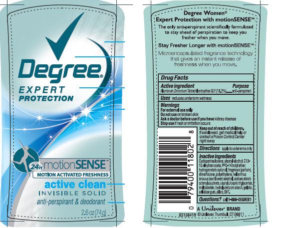 Degree Active Clean 2.6 oz
