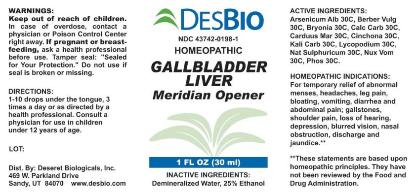 Gallbladder Liver Meridian Opener