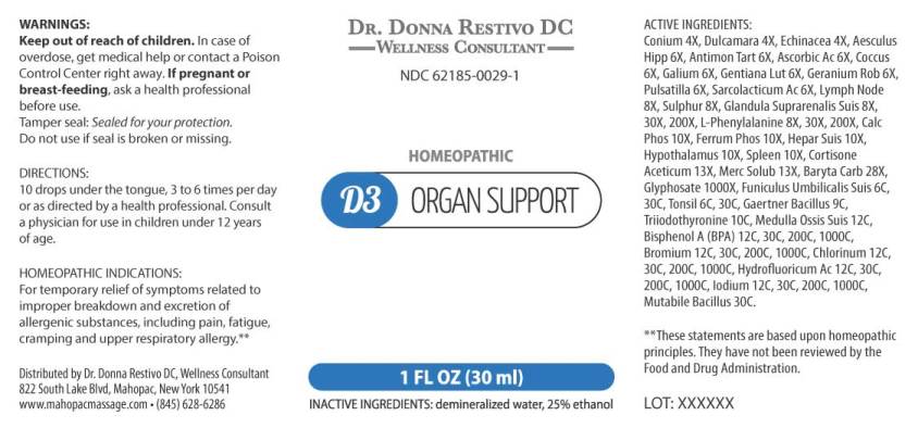 D3 Organ Support