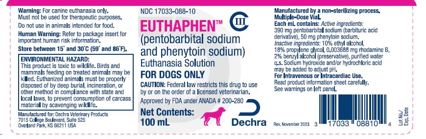 Dechra Euthaphen Label