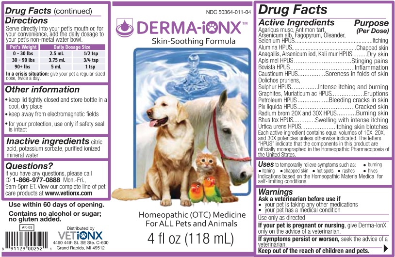 Derma-iONX Peel Label