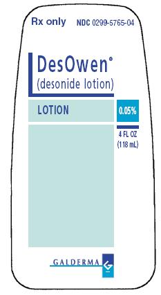 desowen lotion front label