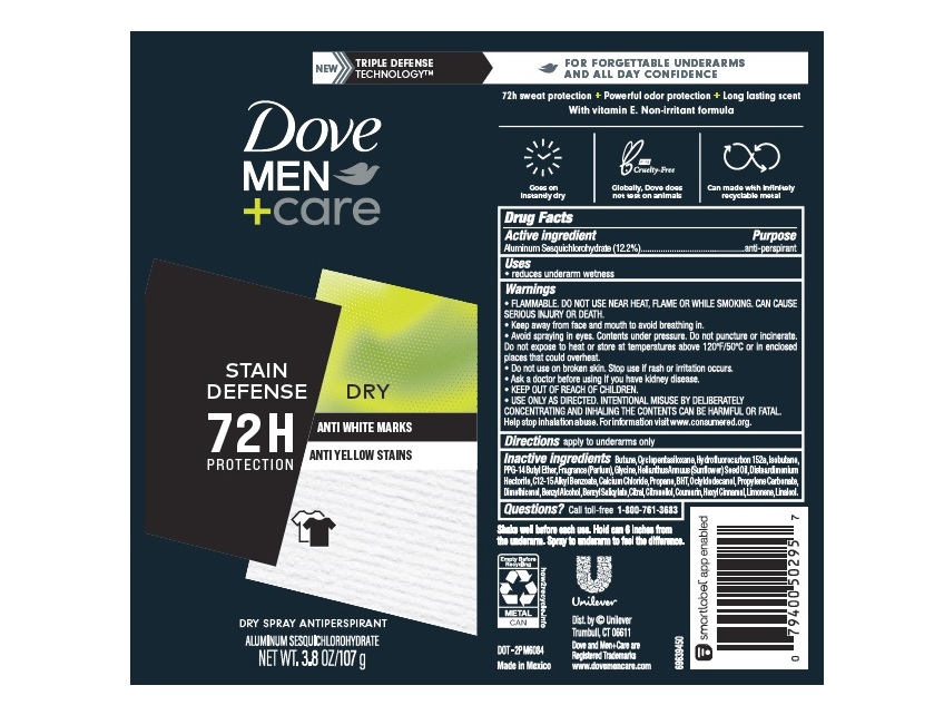 Dove Stain Defense Dry Spray AP