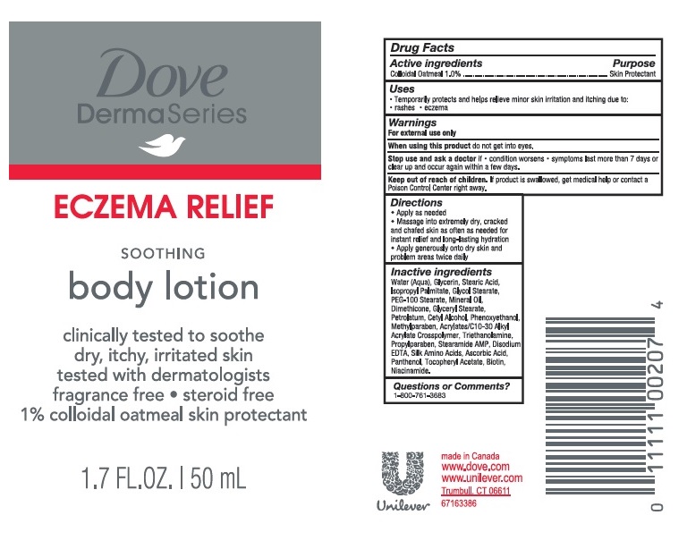 Dove Eczema Relief Body Lotion