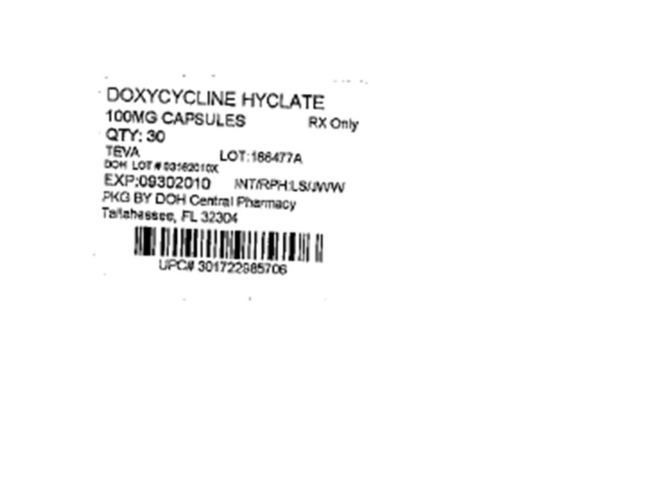 Doxycycline capsules 100 mg 