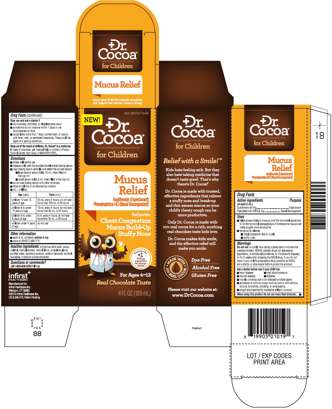 Dr. Cocoa Mucus Relief Carton
