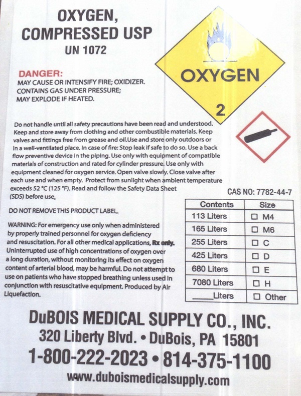 Dubois Oxygen hp