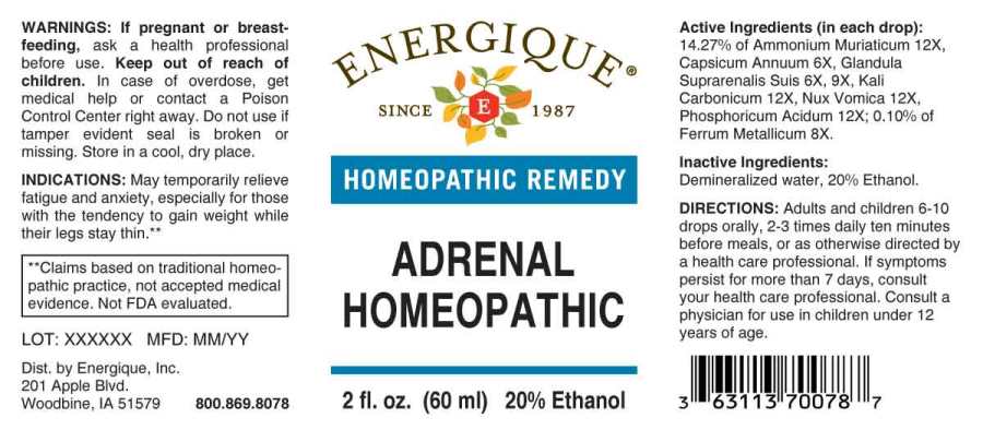 Adrenal Homeopathic