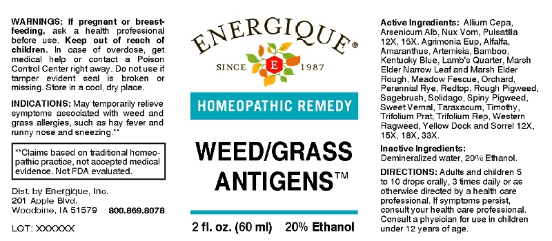 Weed Grass Antigens