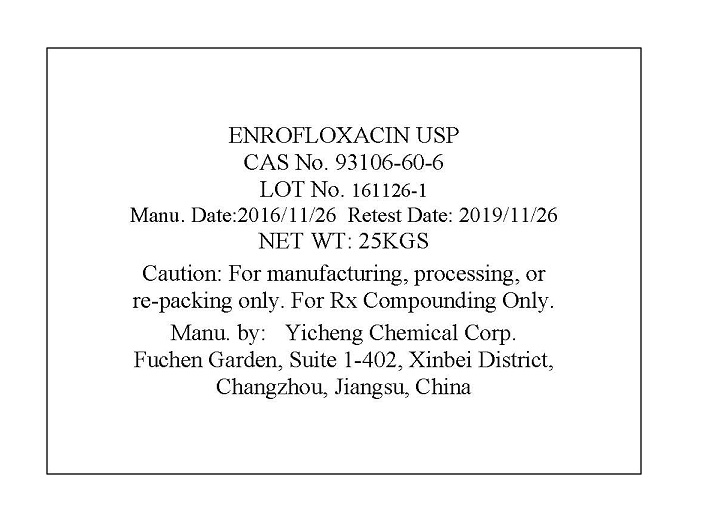ENROFLOXACIN USP-Label