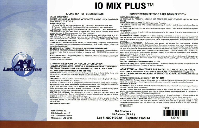 Exl Lab 10 Mix Plus Label