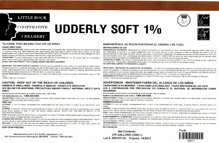 EXL Lab Udderly Soft Label