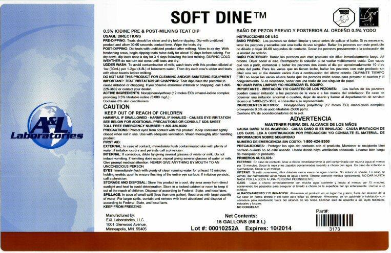 Exl Labs Soft Dine Label