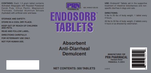 Endosorb Tablet Bottle Label