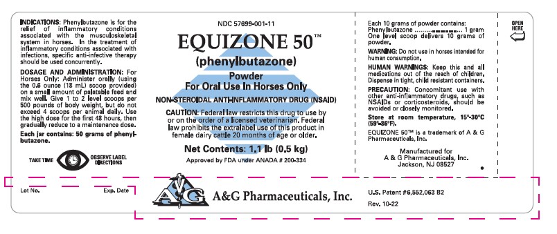 Equizone 50 Jar Label