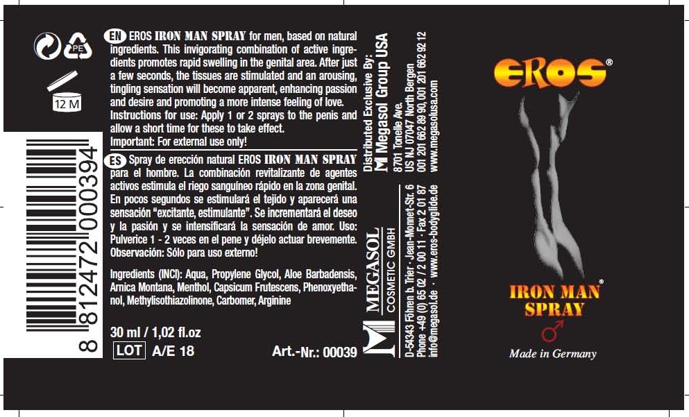 Eros Iron Man Spray_MUS00039 Label