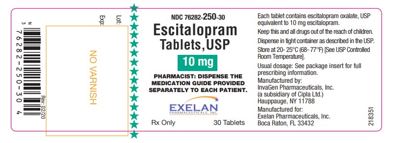 Escitalopram 10mg (30 tablets)