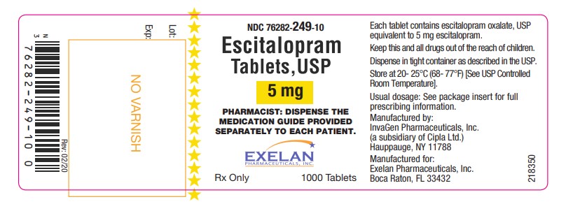 Escitalopram 5mg (1000 tablets)