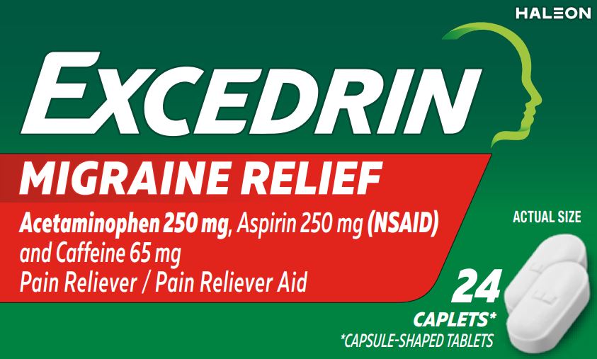 Excedrin migraine Relief 24 ct