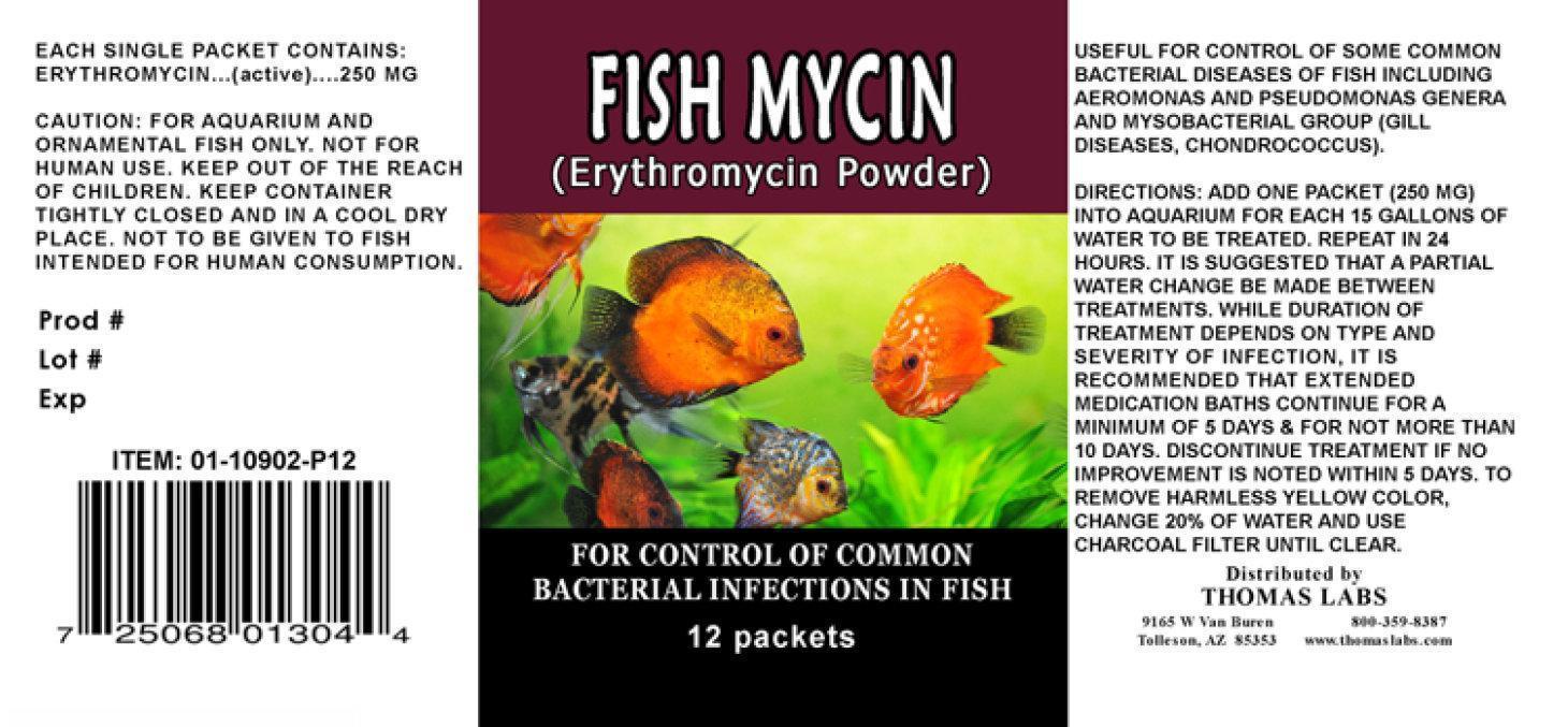 Fish Mycin 12 Packets