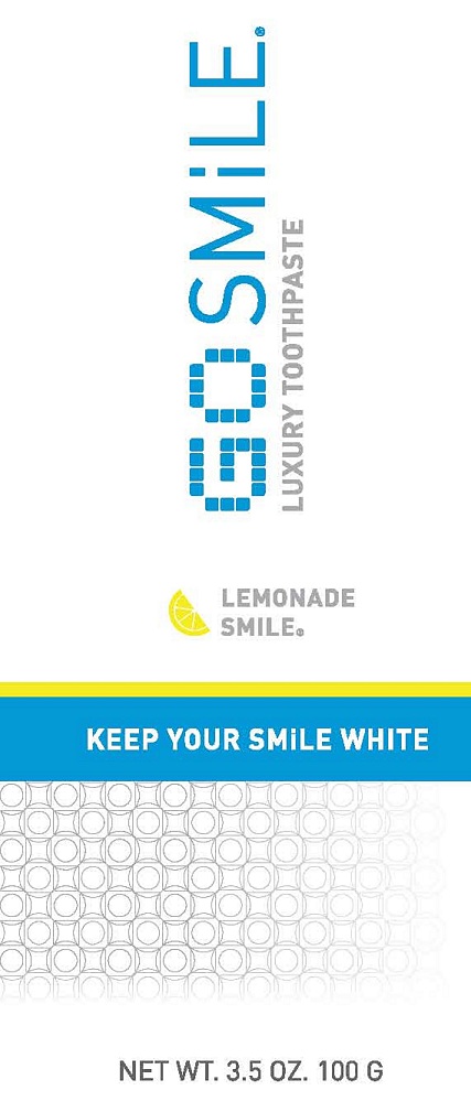 GO SMiLE Lemonade Smile 3.5 oz Toothpaste Tube_Primary Display