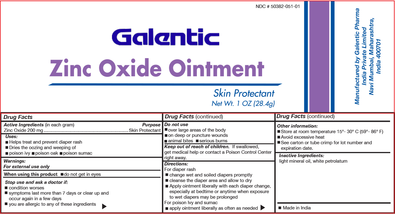 Galentic zinc oxide