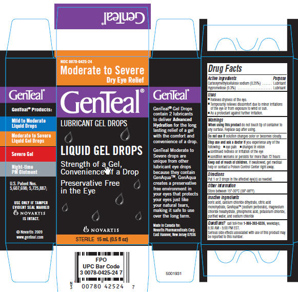 GenTeal Moderate to Severe Gel Drops