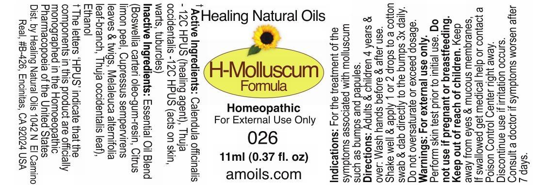 H-Molluscum Formula label