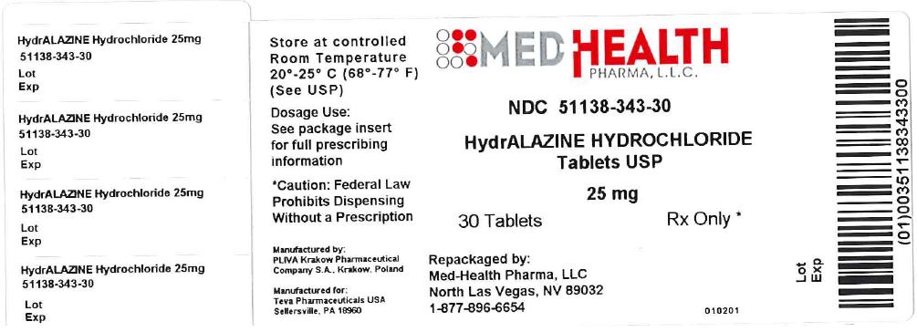 Container Label for 25mg 30 Count