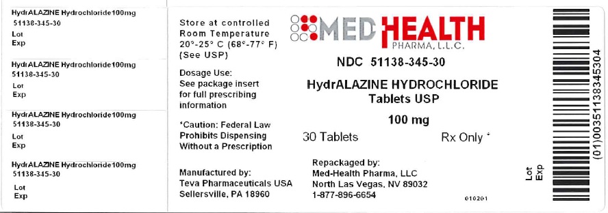 Container Label for 100mg 30 Count