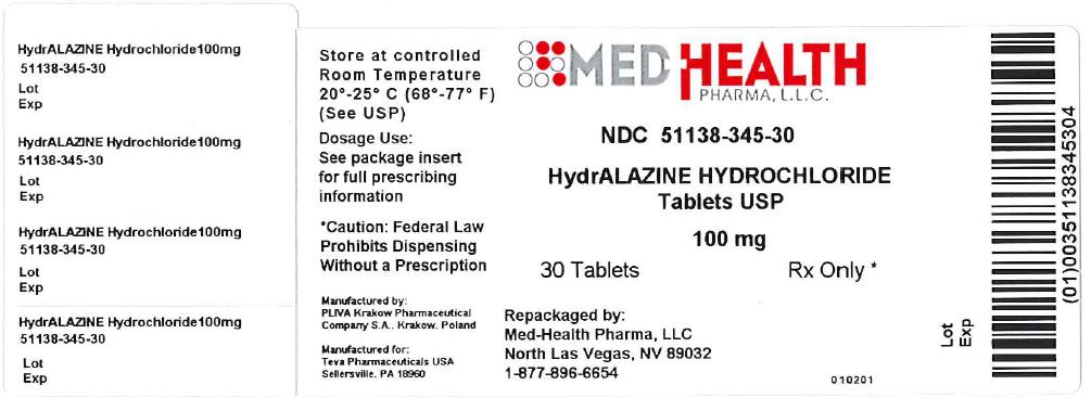 Container Label for 100mg 30 Count