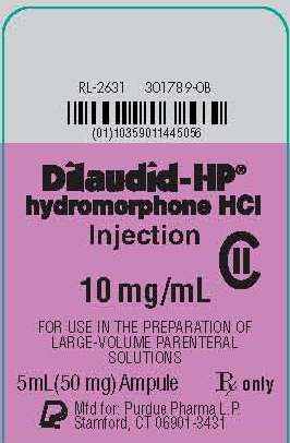 Dilaudid hydromorphone HCl Injection 10 mg/mL